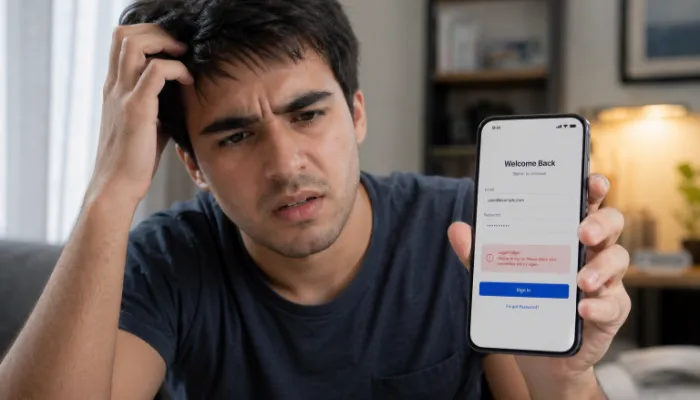 lotus365 login not working error on mobile phone